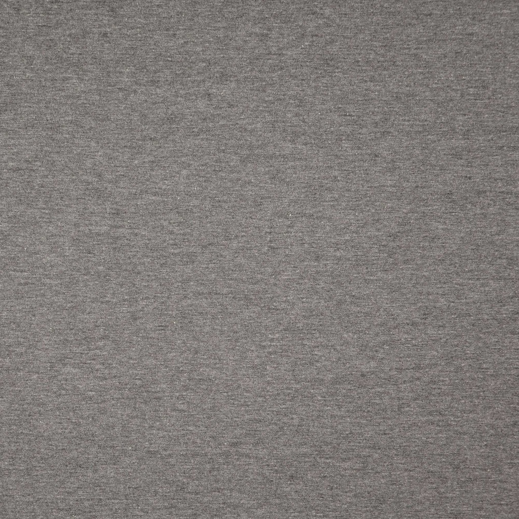 [30124-554-7002] Baumwoll-Jersey Uni (7002 Dunkelgrau Melange)