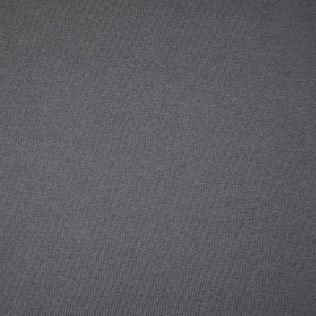 [30124-554-8002] Baumwoll-Jersey Uni (8002 Anthrazit)