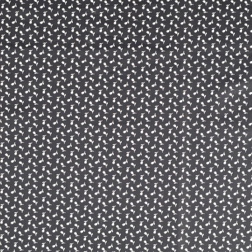 [30133-518-0009] Baumwolldruck mit kleinen weißen Blumen (0009 Schwarz)