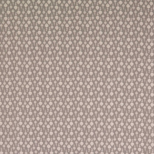 [30133-703-0008] Baumwolldruck mit weißen Zapfenblumen (0008 Grau)