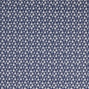Baumwolldruck mit weißen Zapfenblumen