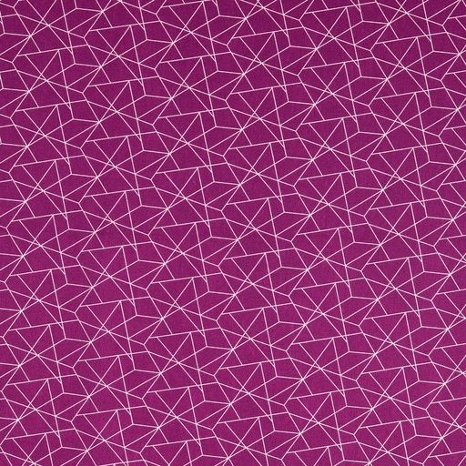 [30133-705-0003] Baumwolle Crazy Triangeles (0003 Lila)