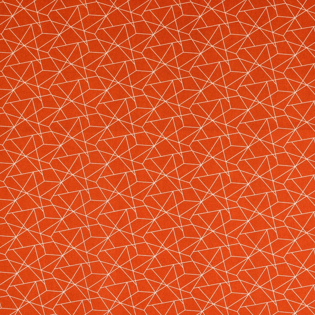 [30133-705-0011] Baumwolle Crazy Triangeles (0011 Rot)