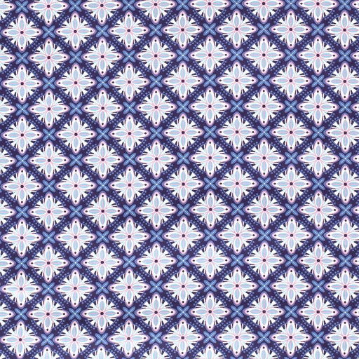 [515525-008] Baumwolle Popelin Gemustert Blumenmuster abstrakt (008 Marine)