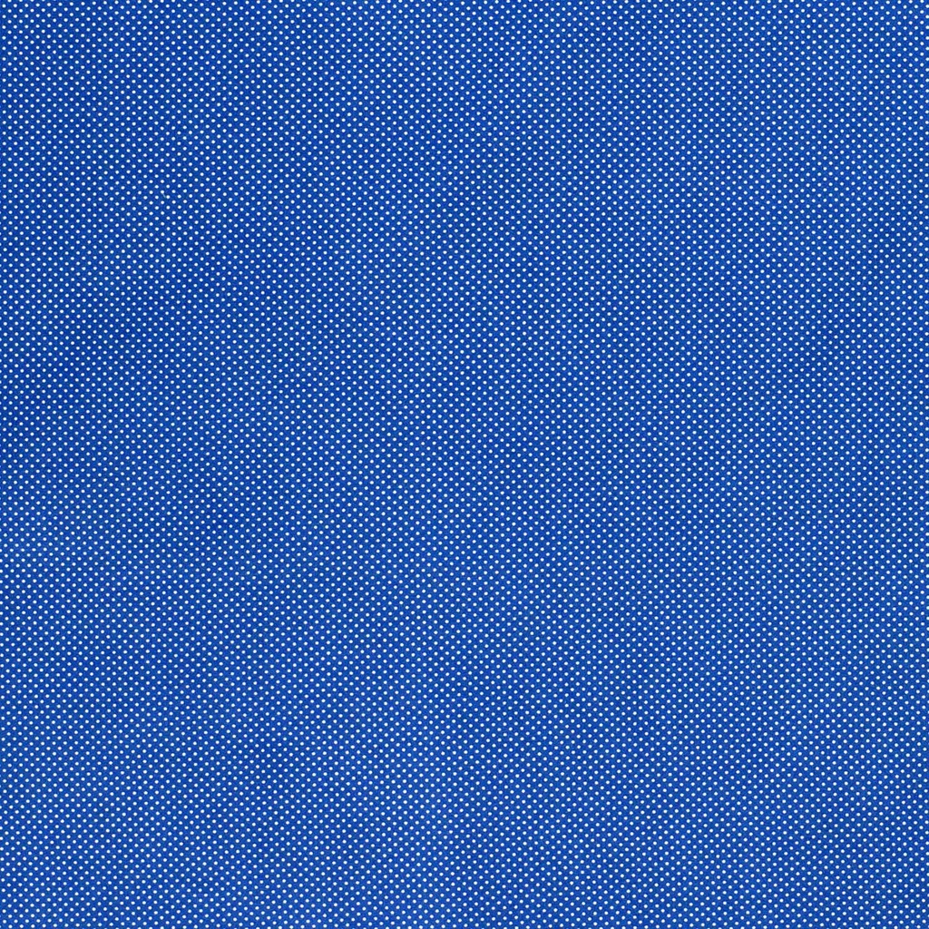 [515548-006] Baumwolle Popelin Gemustert Punkte (006 Indigoblau)