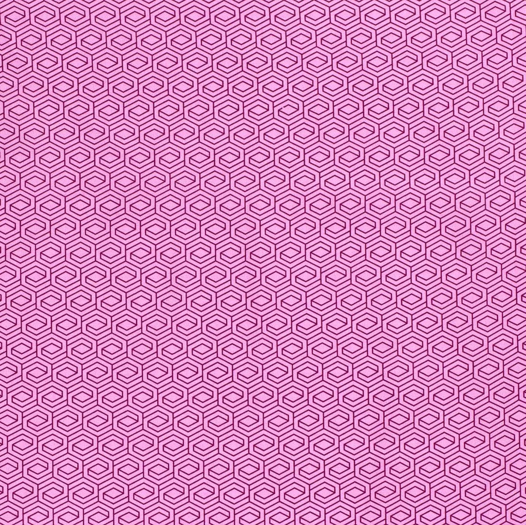 [515552-012] Baumwolle Popelin Gemustert (012 Rosa)