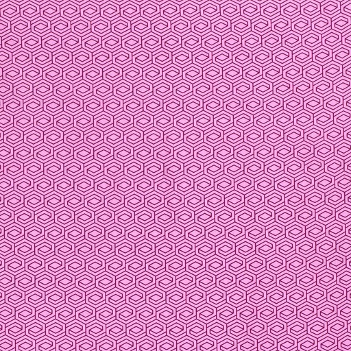 [515552-012] Baumwolle Popelin Gemustert (012 Rosa)