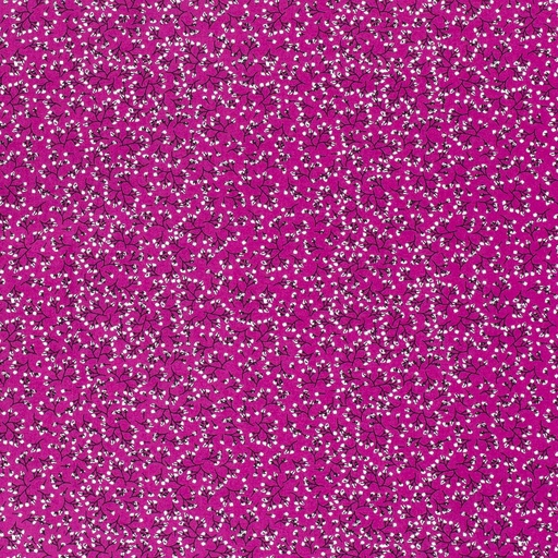 [515554-014] Baumwolle Popelin Gemustert Blumen (014 Rotes Holz)