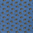 Baumwolle Popelin Gemustert Panzer und Sterne
