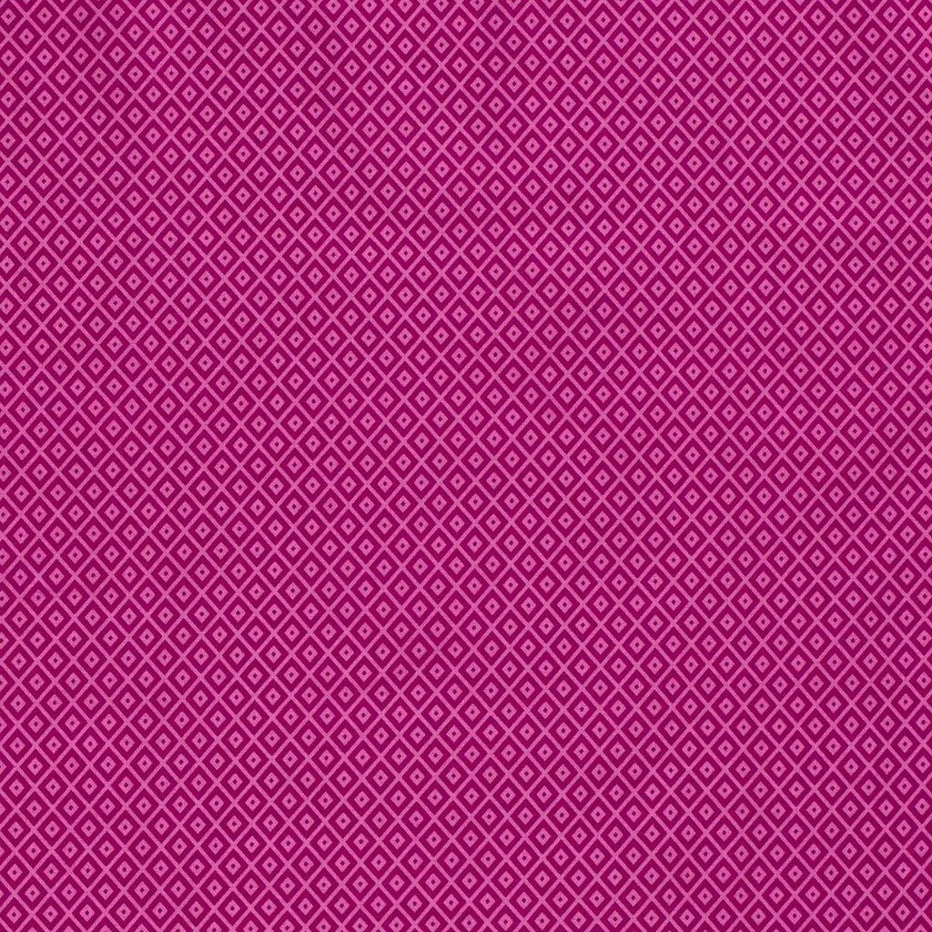 [515834-014] Baumwolle Popelin Gemustert Karo (014 Rotes Holz)