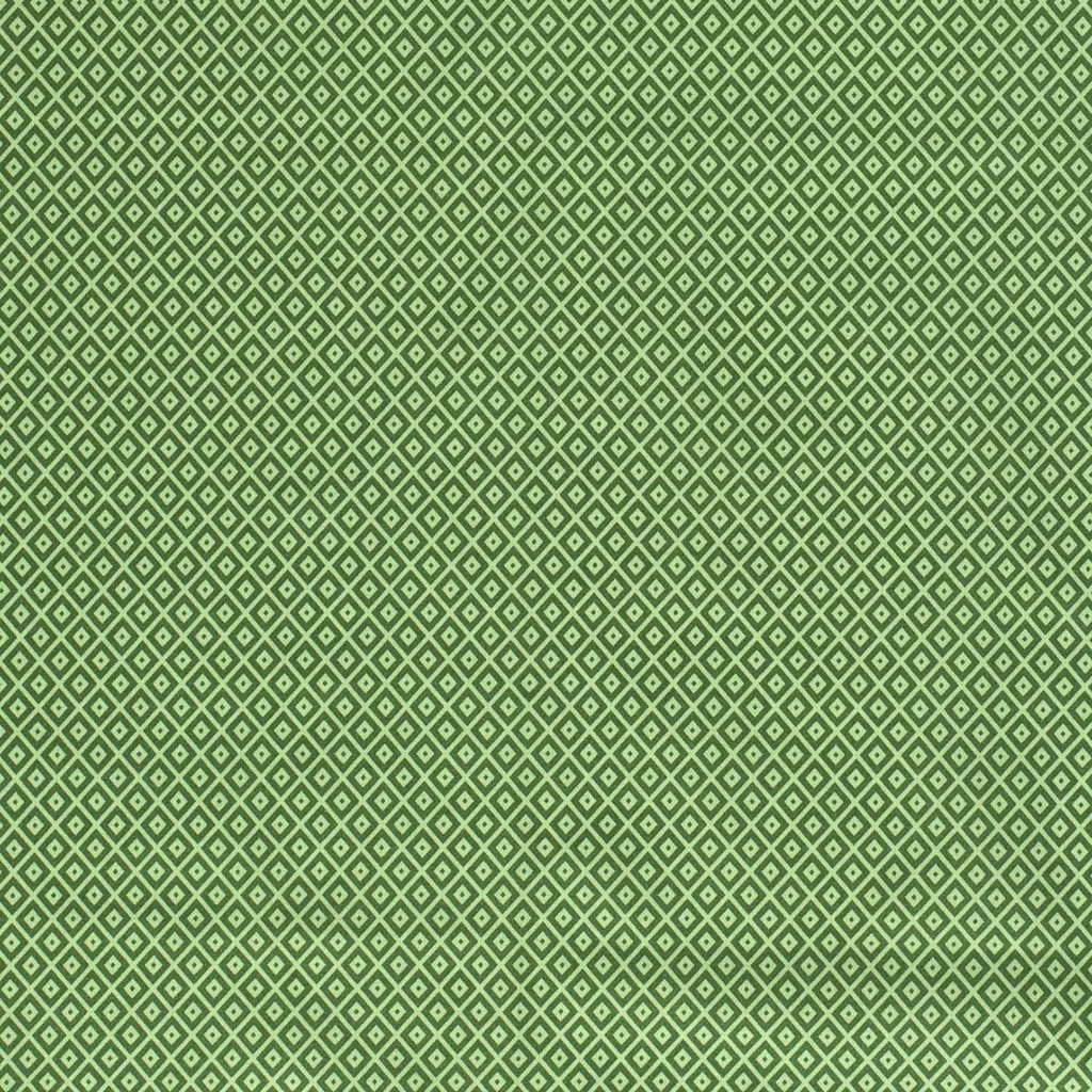 [515834-023] Baumwolle Popelin Gemustert Karo (023 Lime Grün)
