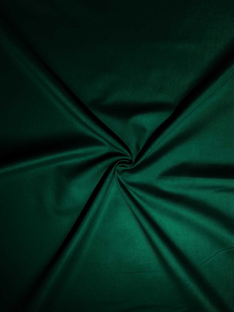 [605003-28] Baumwolle Uni 140 cm (28 Flaschengrün)