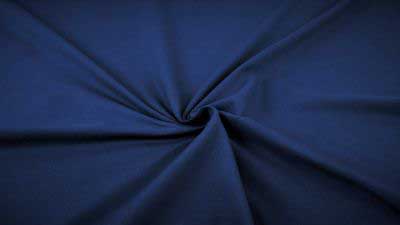 [6301-6] Viscose Jersey Uni (6 Dunkelblau)