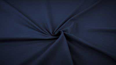 [6301-7] Viscose Jersey Uni (7 Marine)